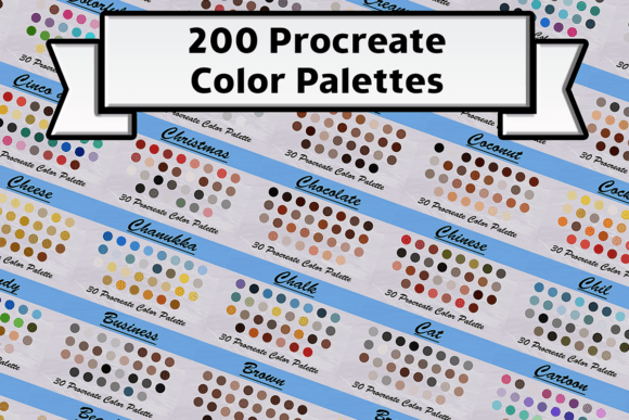 Download Procreate Color Palette Bundle - Premium Resources