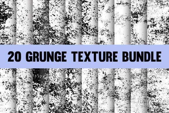 Download Grunge Black and White Distress Texture - White Collection