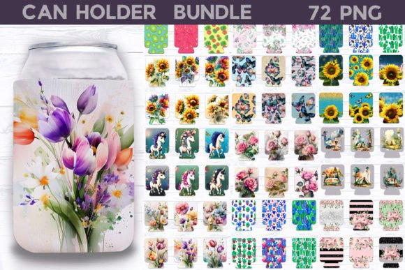 Download Can Cooler Wrap Bundle - Can cool Collection